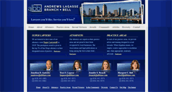 Desktop Screenshot of albblaw.com