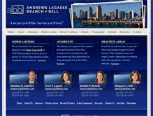 Tablet Screenshot of albblaw.com